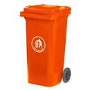 GPC Wheeled Bin - Red
