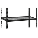 1x MSR Metal Shelving - 1800mm High - Up to 150kg - Mesh Decks - Black