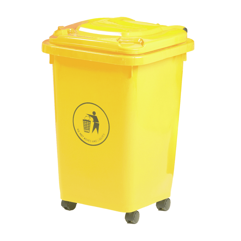 GPC Wheeled Bin - Yellow