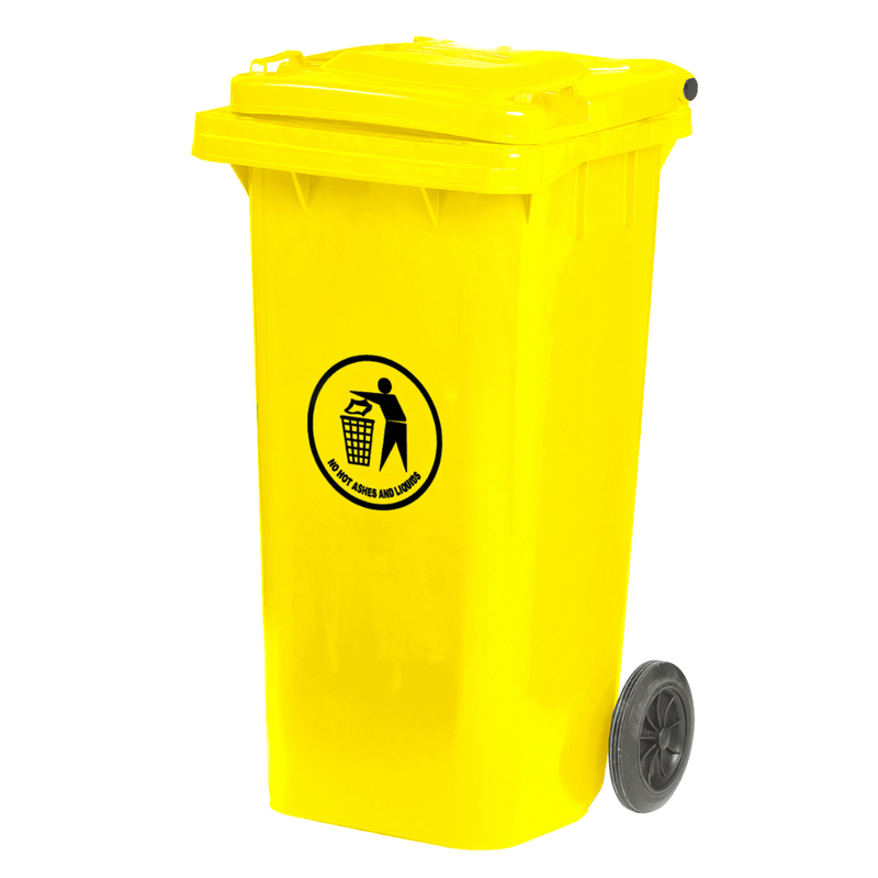 GPC Wheeled Bin - Yellow