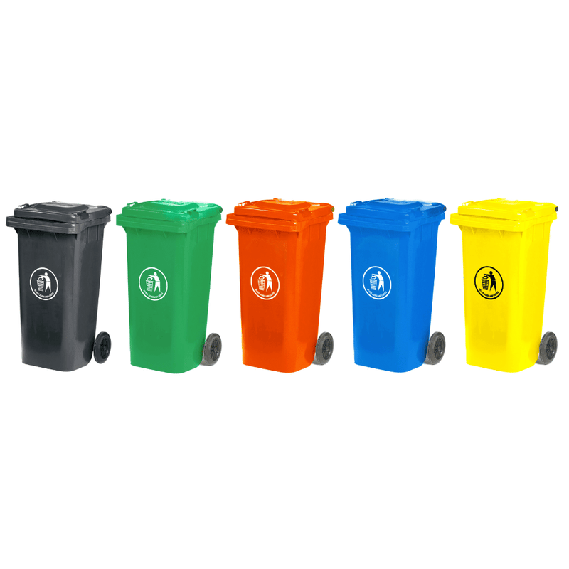 GPC Wheeled Bin - Red