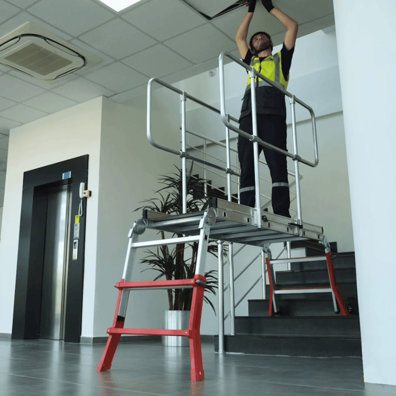 Climb-It Warehouse Telescopic Work Platform