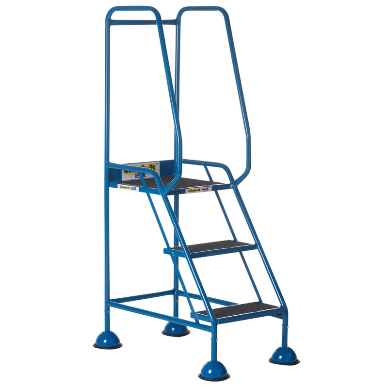 Climb-It Domed Feet Steps Blue