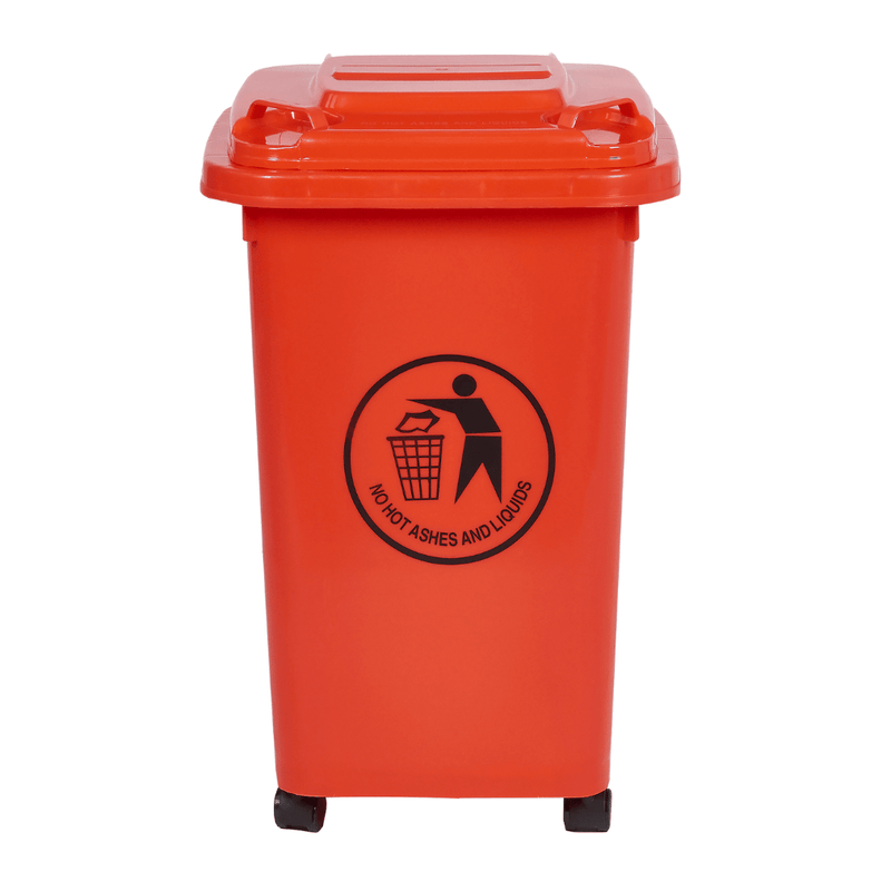 GPC Wheeled Bin - Red