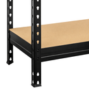 2x MSR Garage Shelving - 1800mm High - Up to 300kg - Black