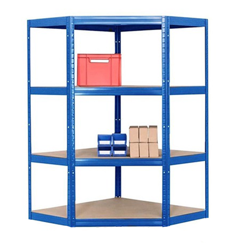 2x VRS Corner Shelving - 1600mm High - 200/280kg - Blue