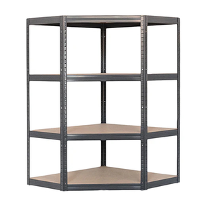 1x VRS Corner Shelving - 1600mm High - 250kg - Grey