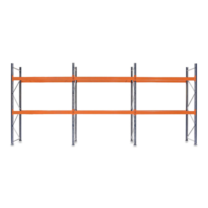 3x Mecalux Pallet Racking Bays 900mm deep - Holds Standard pallets ...