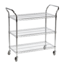 Eclipse Chrome General Purpose Trolley - 3 Levels