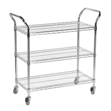 Eclipse Chrome General Purpose Trolley - 3 Levels