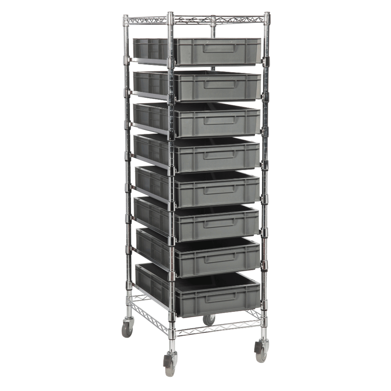 Eclipse Chrome Euro Box Cart