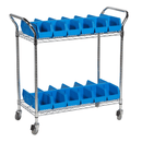 Eclipse Chrome General Purpose Trolley - 2 Levels