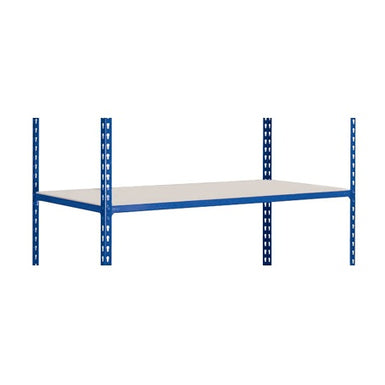 1x Additional Shelf - SX200 - Melamine - Blue