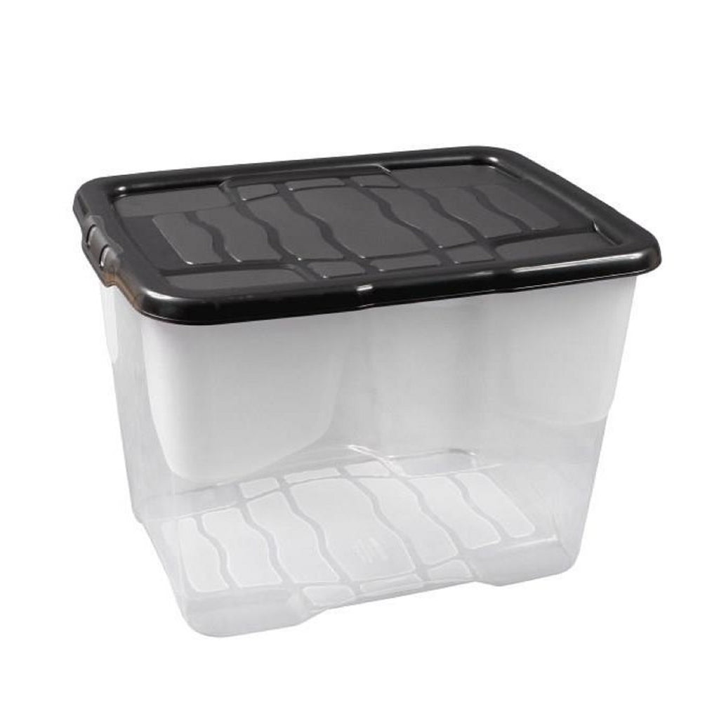 Strata Filing Box 4x Storalex VRS Shelving Units 1800mm High Blue with 8x 24L Strata ...