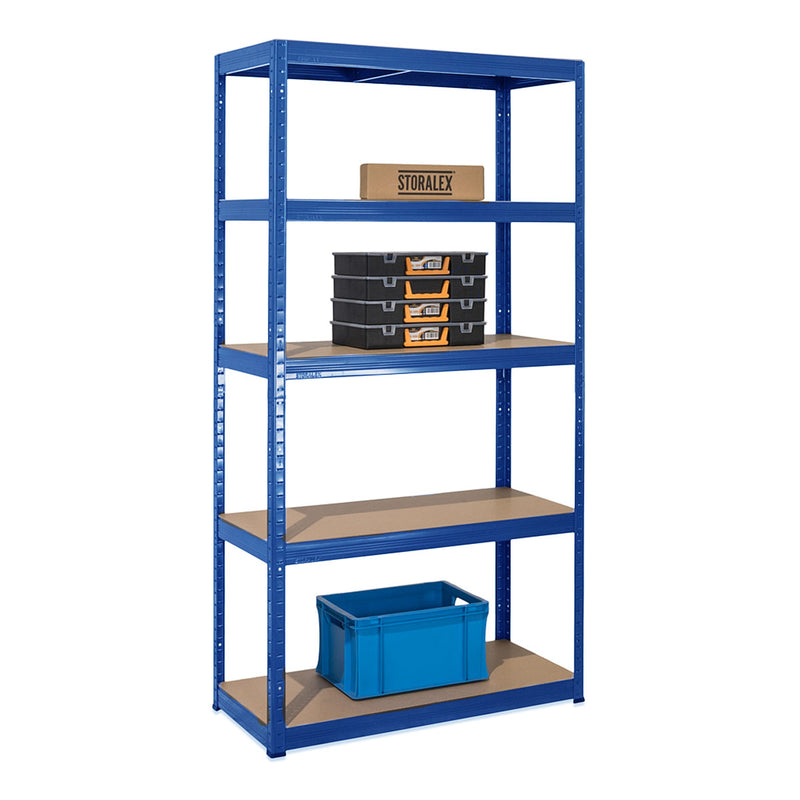 1x VRS Industrial Shelving - 1800mm High - 200/280kg - Blue