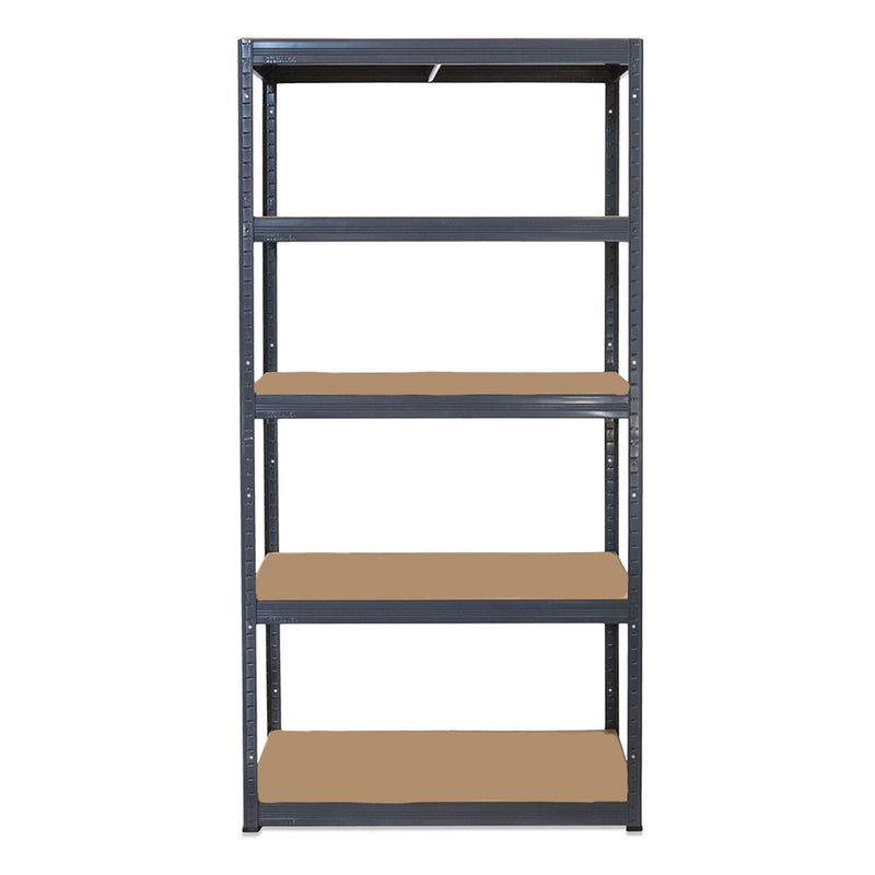 1x VRS Shelving Unit - 1800mm High - Grey with 8x 60L Wham Plastic Storage Boxes