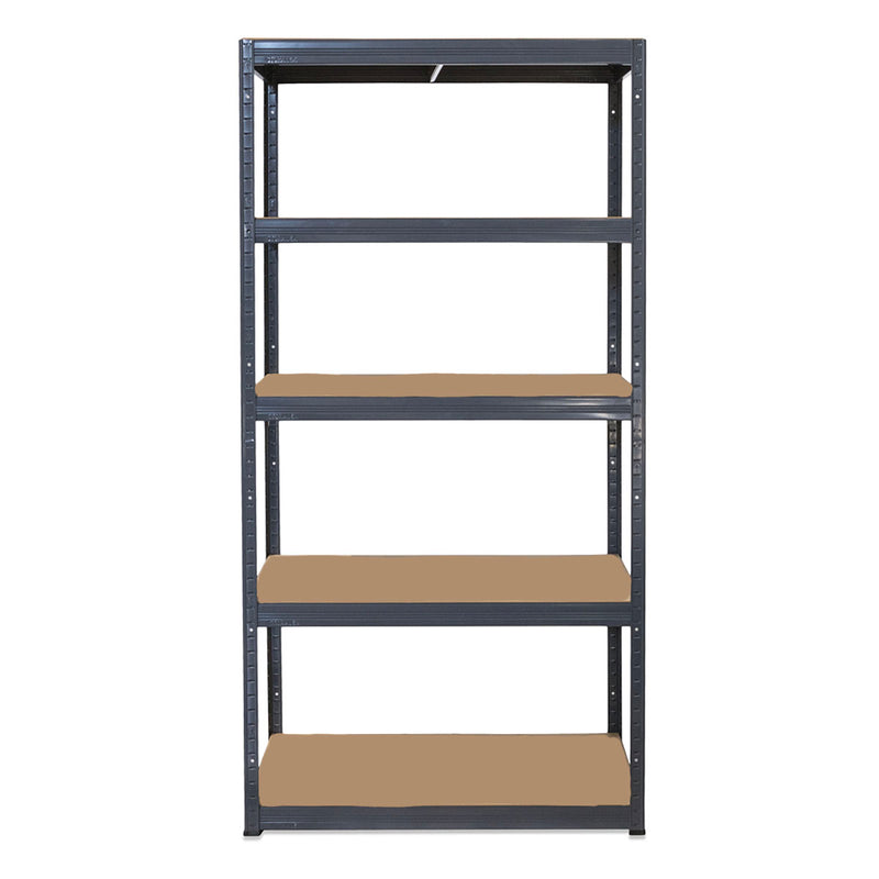 1x VRS Shelving Unit - 1800mm High - Grey with 8x 33.5L Really Useful Boxes