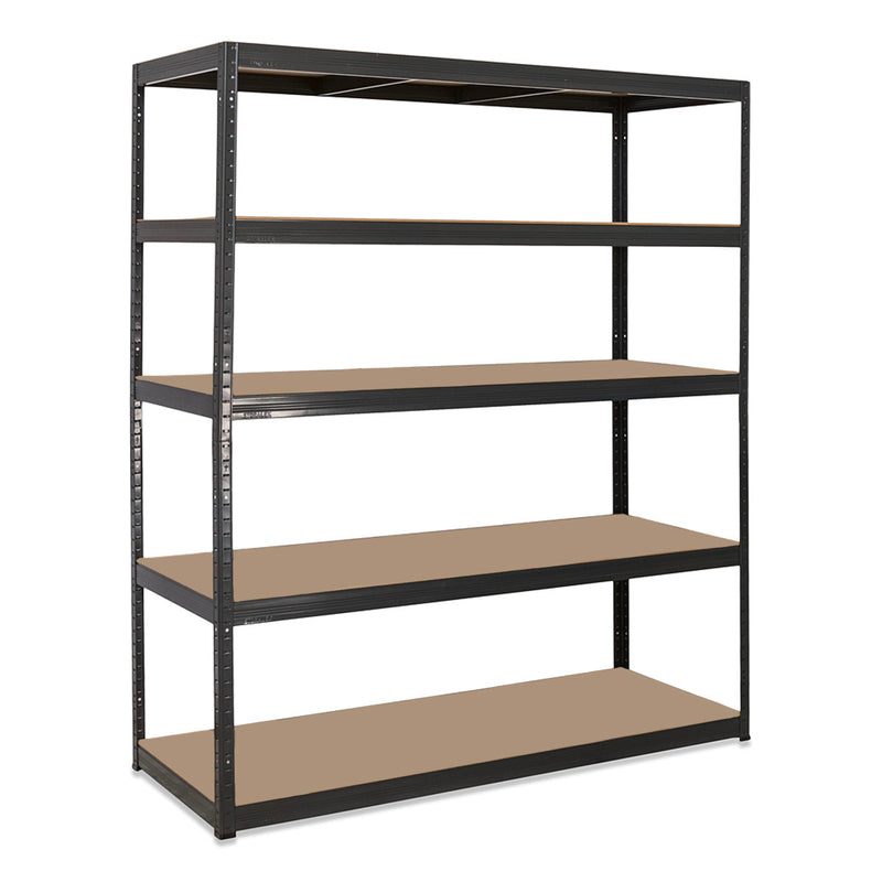 3x VRS Heavy Duty Shelving - 1800mm High - 200/280kg - Grey