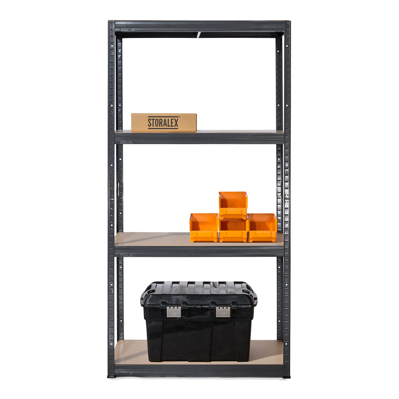 1x VRS Industrial Shelving - 1600mm High - 200kg - Grey