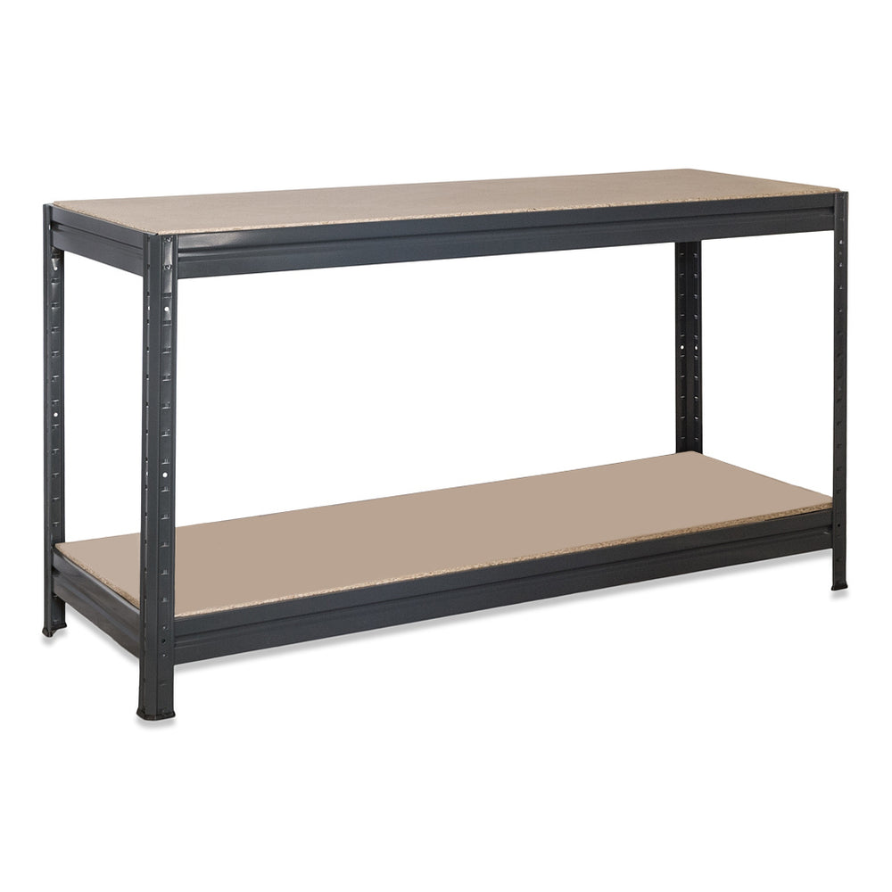 1x Storalex HRX Garage Workbench 870mm High 600kg Grey - Tufferman