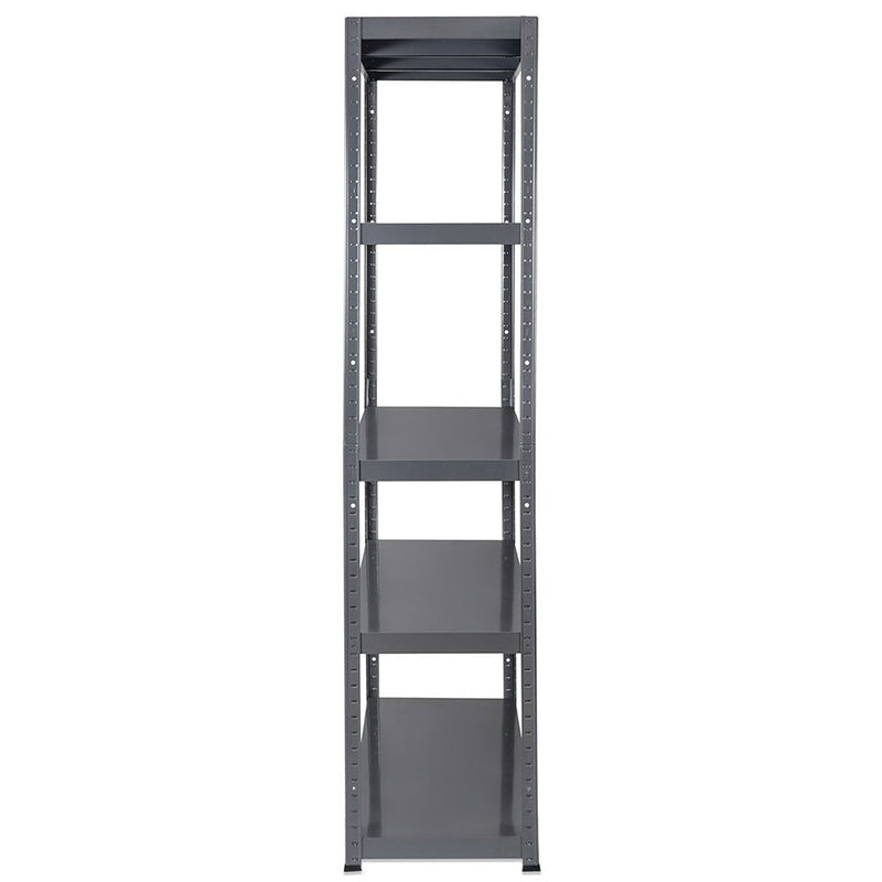 3x MT Metal Garage Shelving - 1800mm High - 90/130kg - Grey