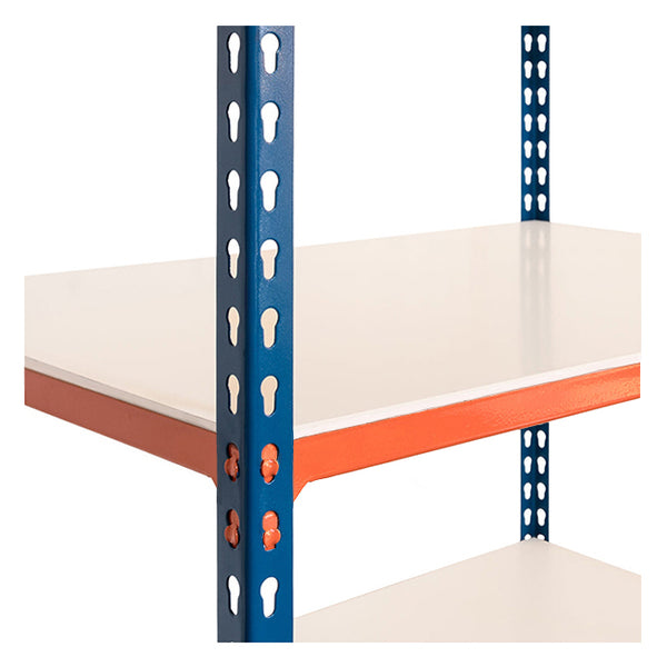 iron shelf 1200 L【引取り限定】 1x Storalex SX200 Melamine Shelving 2440mm High 200kg - Tufferman