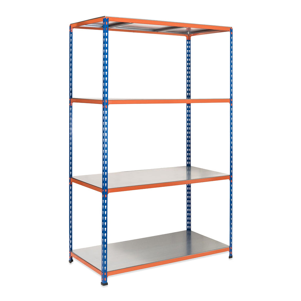 1x Storalex SX200 Steel Shelving 1830mm High 200kg - Tufferman