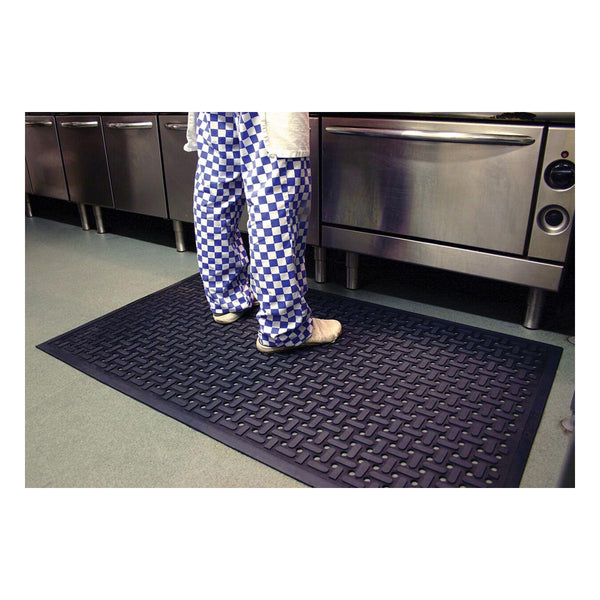 K-Mat Grease Resistant Anti-Fatigue Mat - Black