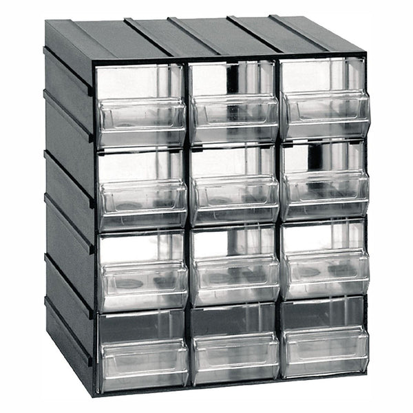 Plastic Storage Units - 12 Drawers