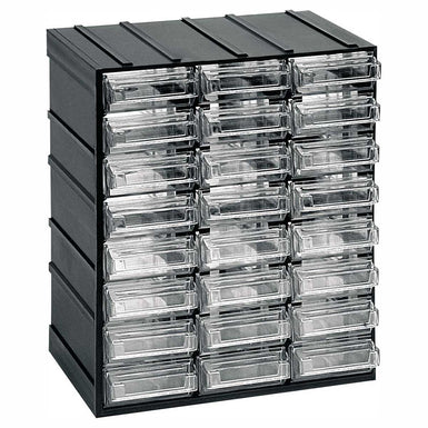 Plastic Storage Units - 24 Drawers