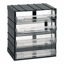 Plastic Storage Units - 4 Drawers