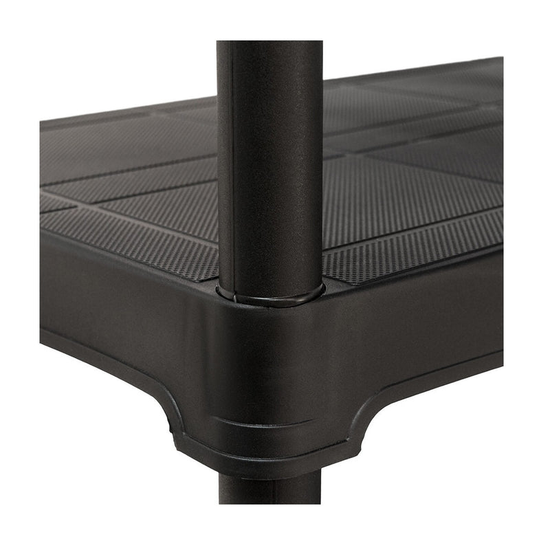 1x PTR Plastic Shelving - 1330mm High - 20kg - Charcoal