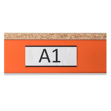 Pack of 100 SX400 / SX800 Magnetic Label Holders - 120mm x 50mm