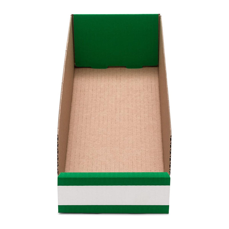 K-Bins Flat Pack Cardboard Parts Bins - 100mm High