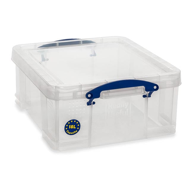 Really Useful Boxes - Clear - All Sizes