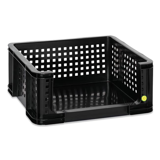 Really Useful Open Front Crates - Black - 3 Sizes