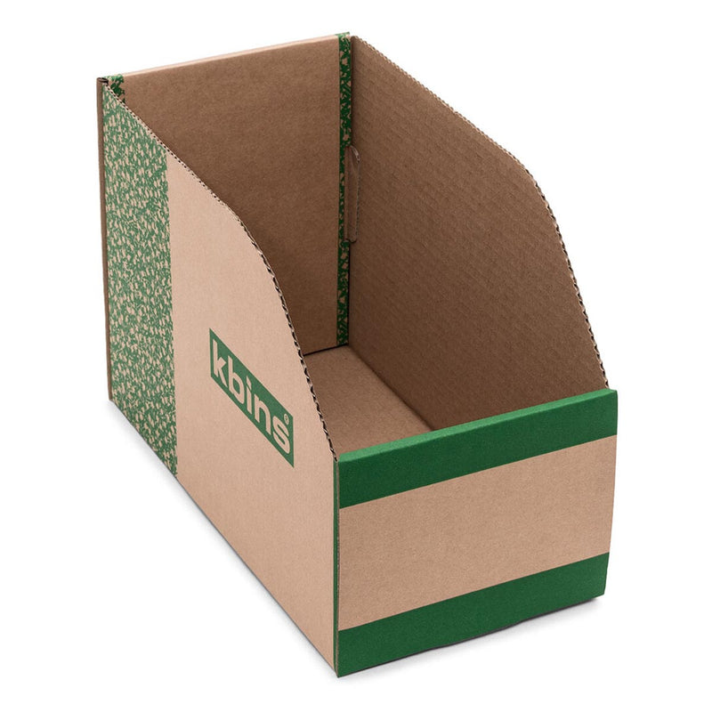 K-Bins Flat Pack Cardboard Parts Bins - 200mm High