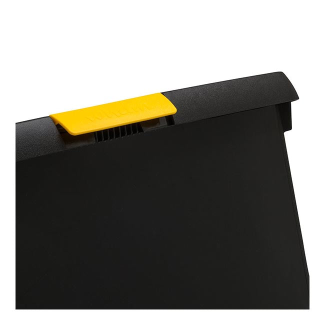Wham DIY Plastic Storage Boxes - Black - 3 Sizes