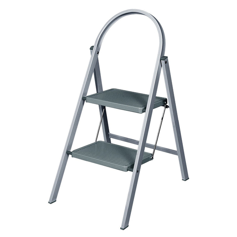 Werner Grey Step Stool - 2 Tread