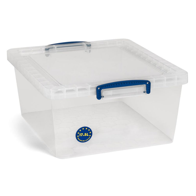 Nestable Really Useful Boxes - Clear - All Sizes