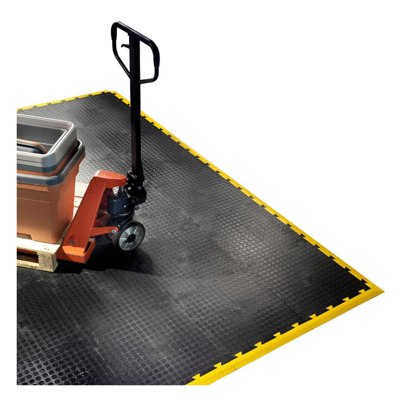 Interlocking Floor Tiles (PVC) - Coin Pattern