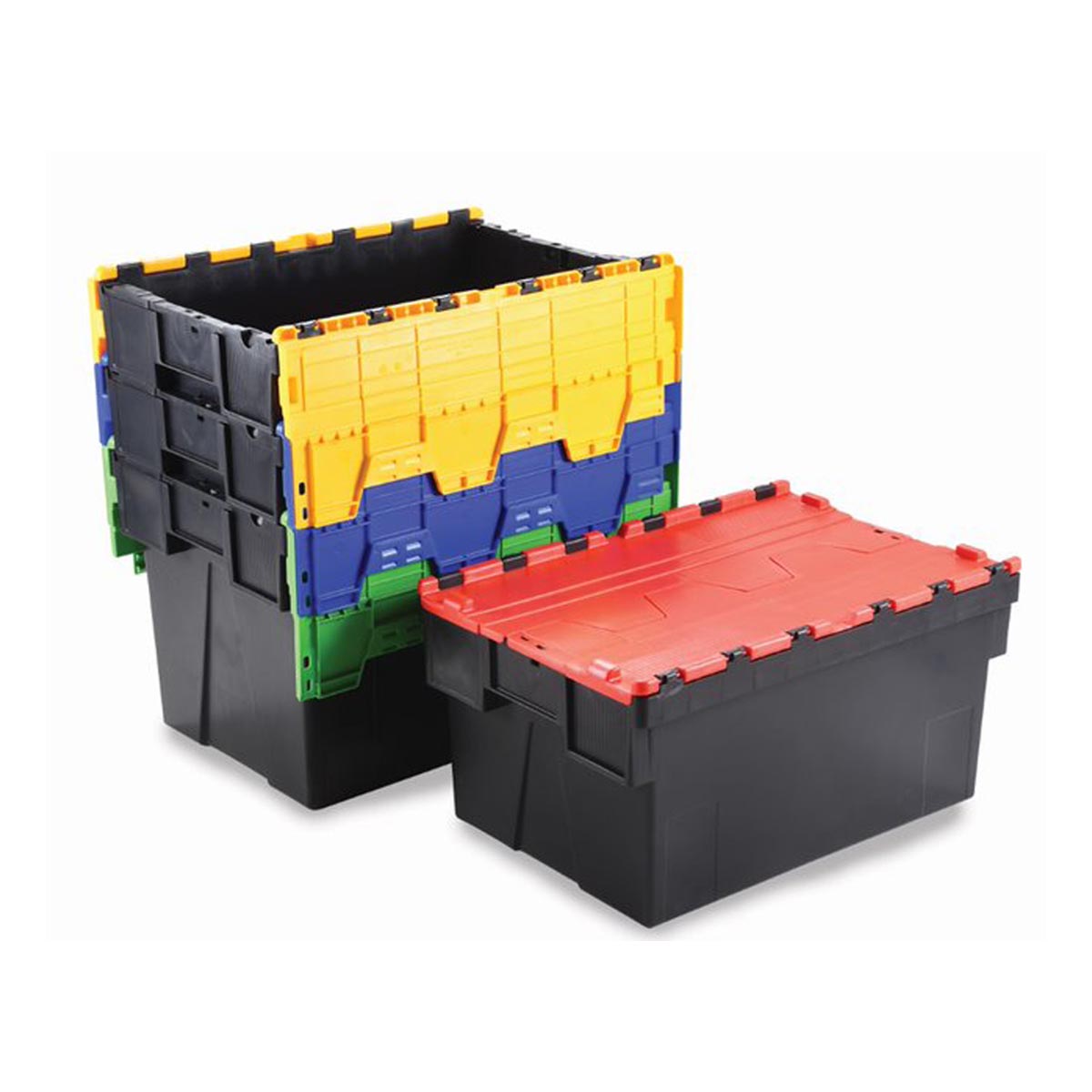 Tote Boxes - 3 Sizes - Coloured - Tufferman