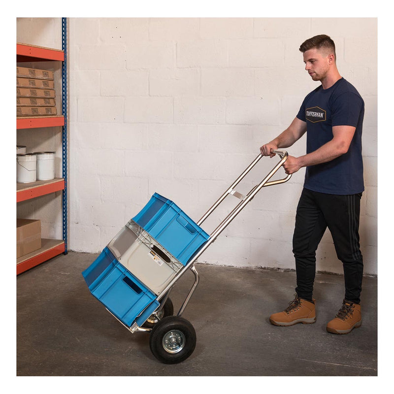 Aluminium P Handle Sack Truck - 150kg