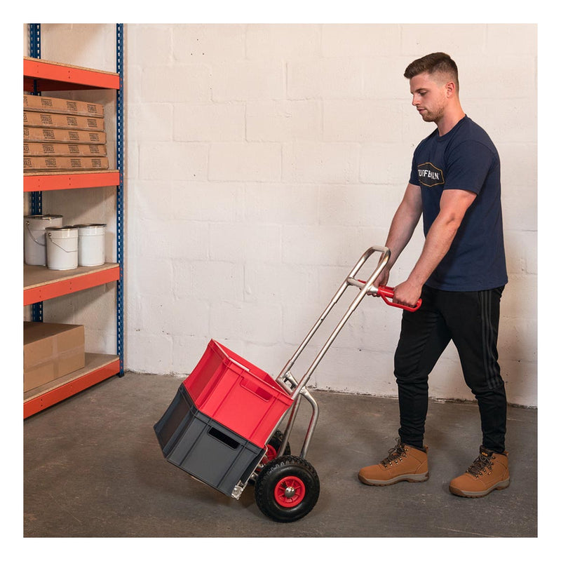 Telehandler Sacks Telescopic Folding Sack Truck - 50kg - Tufferman