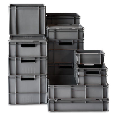 Premium Euro Containers - Grey - All Sizes