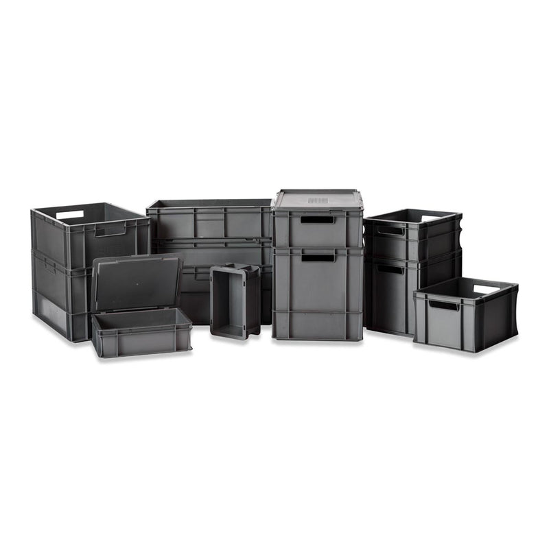 Premium Euro Containers - Grey - All Sizes