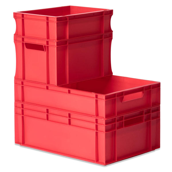 Premium Euro Containers - Red - All Sizes