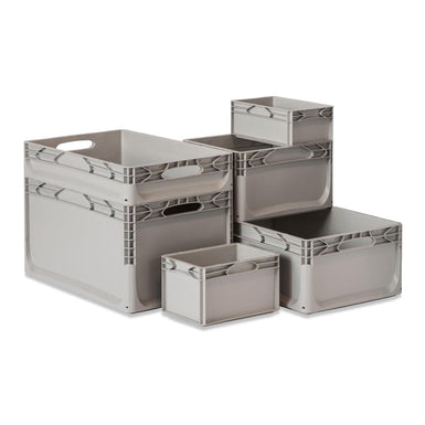 Euro Containers - Light Grey - All Sizes