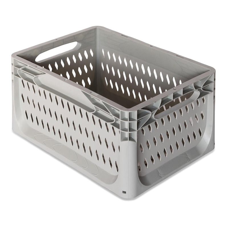 Vented Euro Containers - Light Grey - All Sizes