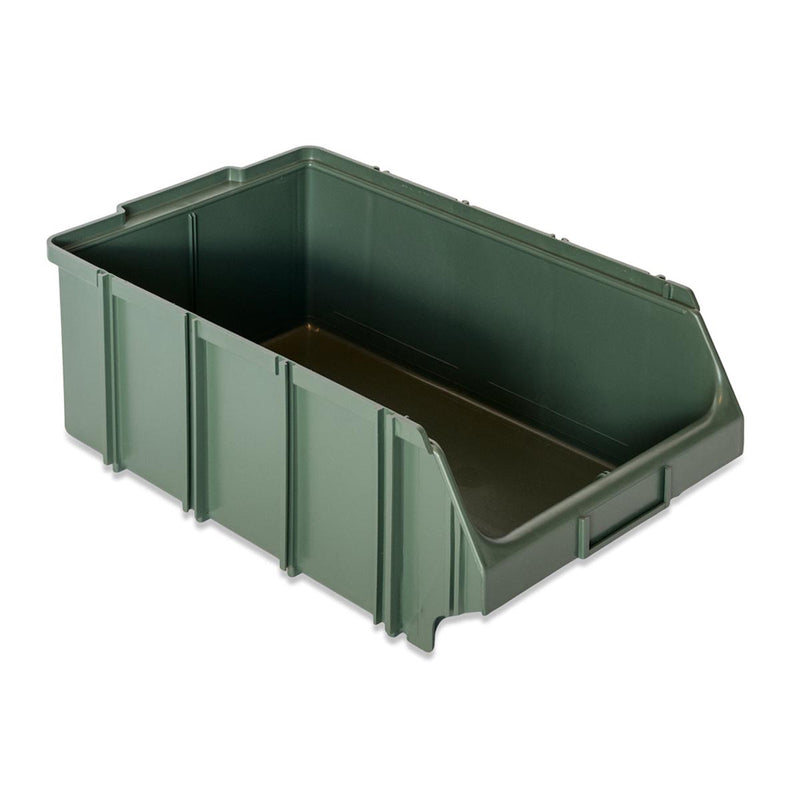 Linkable Plastic Small Parts Pick Bins - Green - All Sizes